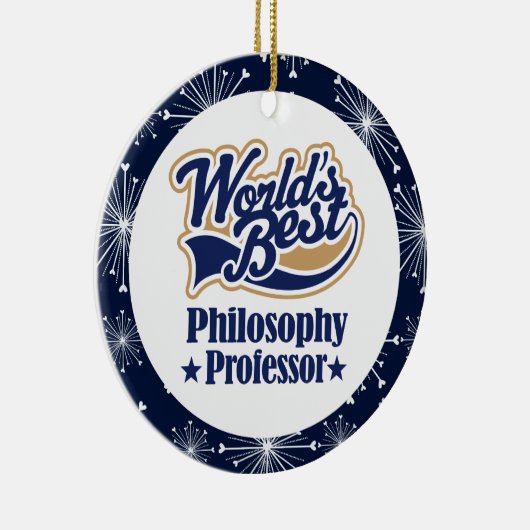 Filosophy Professor Gift Ornament (Rechts)