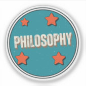 Filosophy Sticker (Voorkant)
