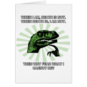 Filosoraptor Dood en Angst