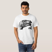 Filosoraptor geen tekst t-shirt (Voorkant volledig)