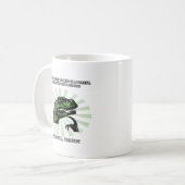 Filosoraptor Mannen en vrouwen Koffiemok (Voorkant links)