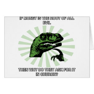 Filosoraptor Money and Church