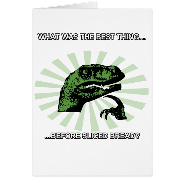 Filosoraptor Sliced Bread (Voorkant)