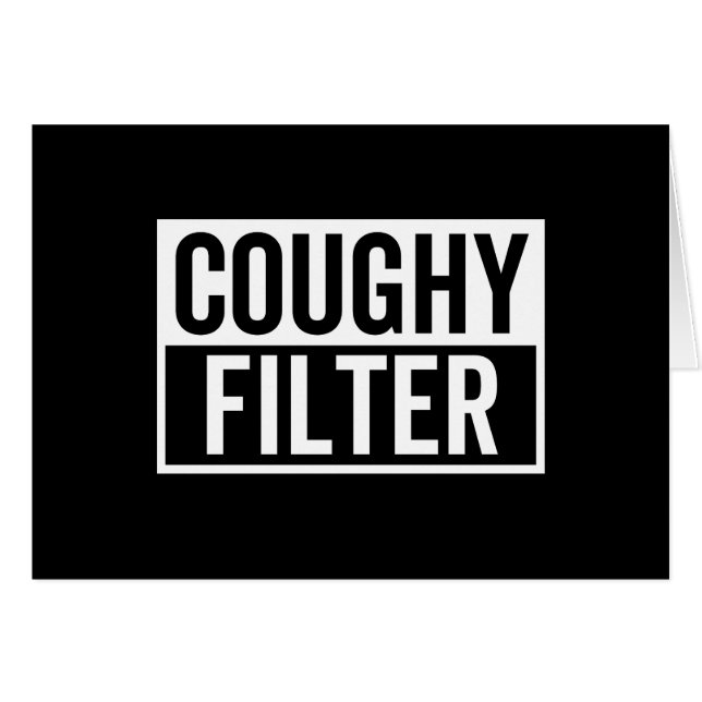 filter Coughy (Voorkant Horizontaal)