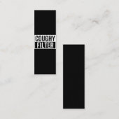filter Coughy Klantenkaartje (Voorkant / Achterkant)
