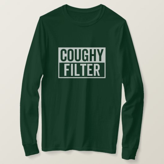 filter Coughy T-shirt (Design voorkant)