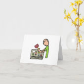 Filterstempel verzamelen kaart (Gele Bloem)