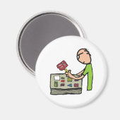 Filterstempel verzamelen magneet (Voorkant / Achterkant)