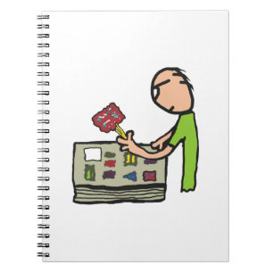 Filterstempel verzamelen notitieboek