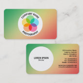 Filterventilator - Verloopgradiënt Grn, Gel, Rood Visitekaartje (Voorkant / Achterkant)