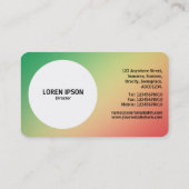 Filterventilator - Verloopgradiënt Grn, Gel, Rood Visitekaartje (Achterkant)