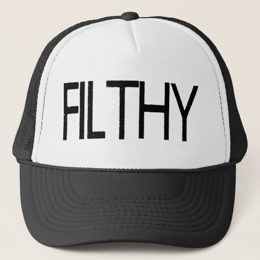 Filthy Dubstep Trucker Hat Pet (Voorkant)