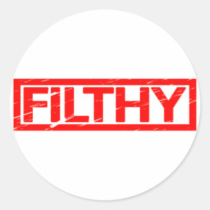 Filthy Stamp Ronde Sticker