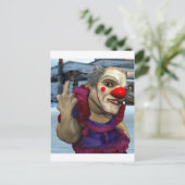 Filthy the Clown Briefkaart (Staand voorkant)