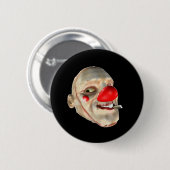 Filthy the Clown - face closeup Ronde Button 5,7 Cm (Voorkant /achterkant)
