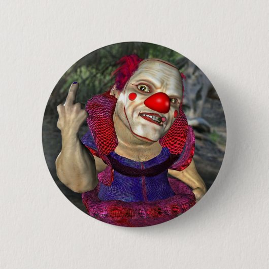 Filthy the Clown Ronde Button 5,7 Cm (Voorkant)
