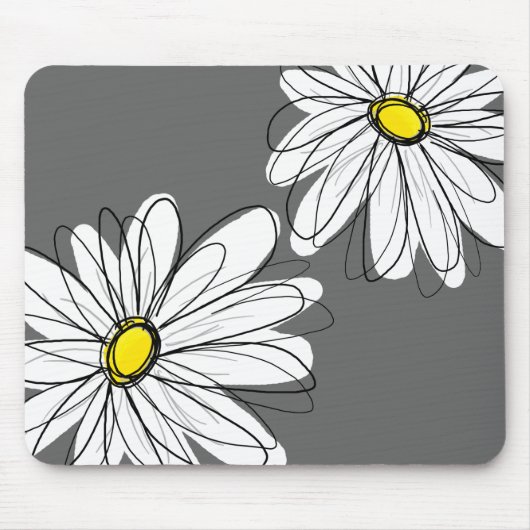 Filtrpatroon van flessenvlees, geel grijs muismat (Voorkant)