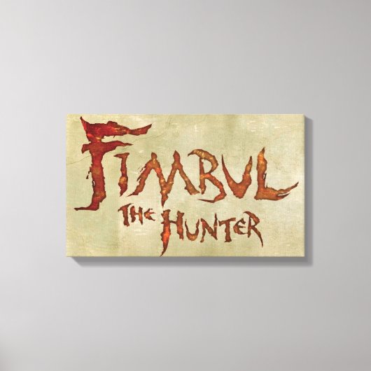 Fimbul de Hunter Canvas Afdruk (Voorkant)