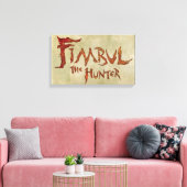 Fimbul de Hunter Canvas Afdruk (Insitu (Woonkamer))