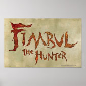 Fimbul de Hunter Poster (Voorkant)