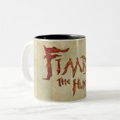 Fimbul de Hunter Tweekleurige Koffiemok (Voorkant links)