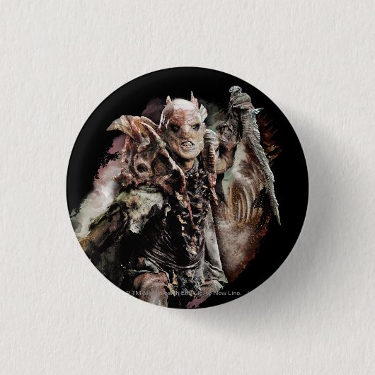 Fimbul Ronde Button 3,2 Cm (Voorkant)