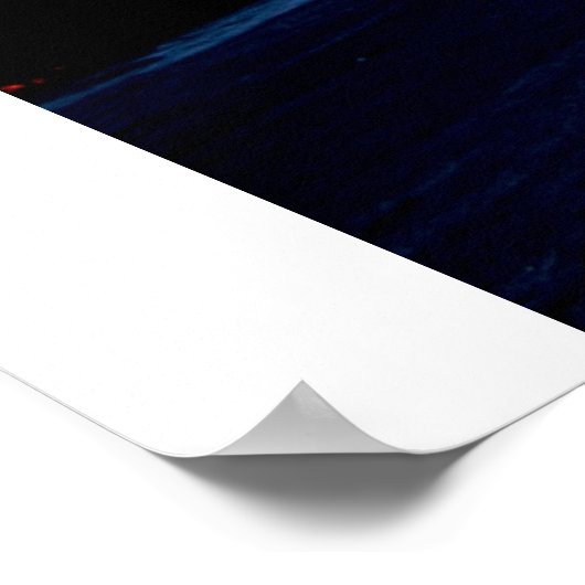 Fimmvörðuháls Volcano in IJsland Poster (Hoek)