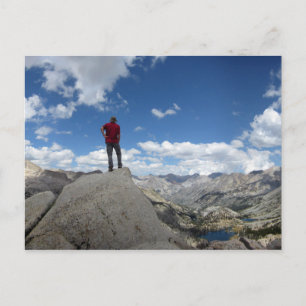 Fin Dome Panorama - John Muir Trail Briefkaart