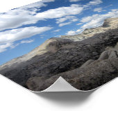 Fin Dome Panorama - John Muir Trail Poster (Hoek)