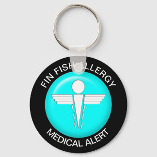 Fin Fish Allergy Sleutelhanger