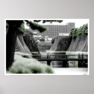 FIN KUNST ILLUSTRATIE OSAKA JAPAN POSTER