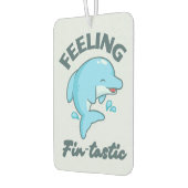 Fin-tastic (Fantastisch) Grappig Schattigee Dolfij Luchtverfrisser (Links)