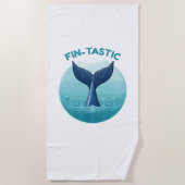 Fin-tastic Strandlaken (Voorkant)