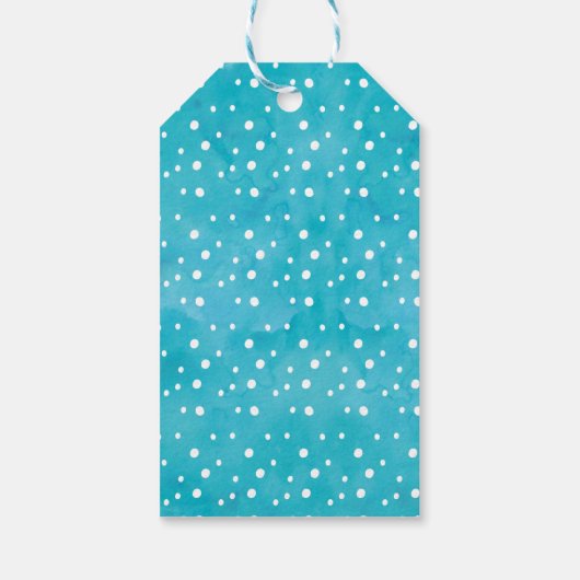 Fin-tastic Whale Shark Birthday Favor Label Cadeaulabel (Achterkant)