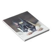 Fina the Boston Terrier Notitieblok (Schuin)