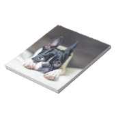 Fina the Boston Terrier Notitieblok (Linkerzijde)