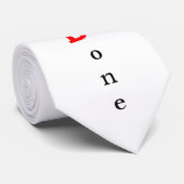 finaal gedaan stropdas (Opgerold)