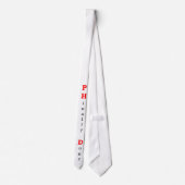 finaal gedaan stropdas (Achterkant)