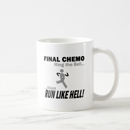 Final Chemo run like Hell - Brain Cancer / Tumor Koffiemok (Rechts)