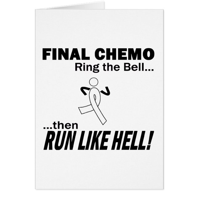 Final Chemo run like Hell - Lung Cancer (Voorkant)