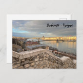 Final de handel em Budapeste - Hungria Briefkaart (Voorkant / Achterkant)