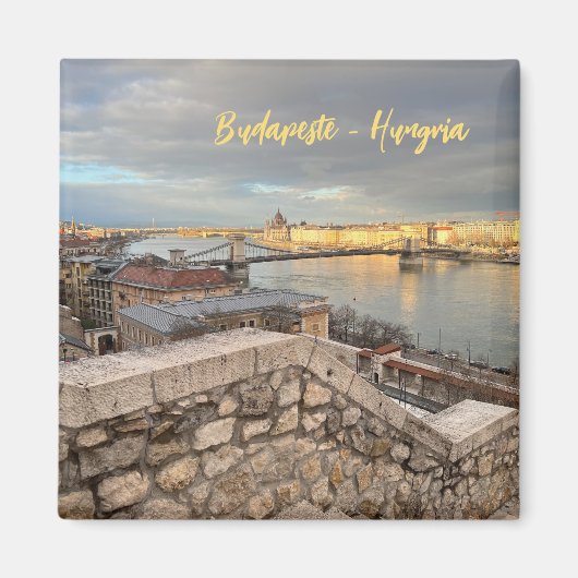 Final de handel em Budapeste - Hungria Magneet (Voorkant)