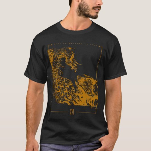 FINAL FANTASY XVI FATE grappig T-shirt (Voorkant)