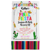 Final Fiesta Bachelorette Party Recovery Kit Klein Cadeauzakje (Voorkant)