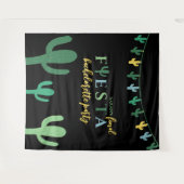 Final Fiesta Cactus Bachelorette Foto Achtergrond Wandkleed (Voorkant (horizontaal))