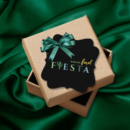 Final Fiesta Cactus Mexicaans vrijgezellenfeest Bedankjes Labels