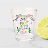 Final Fiesta Mexicana Bachelorette Party Favor Shot Glas (Voorkant)