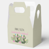 Final Fiesta Personalized Bachelorette Party Bedankdoosjes (Geopend)