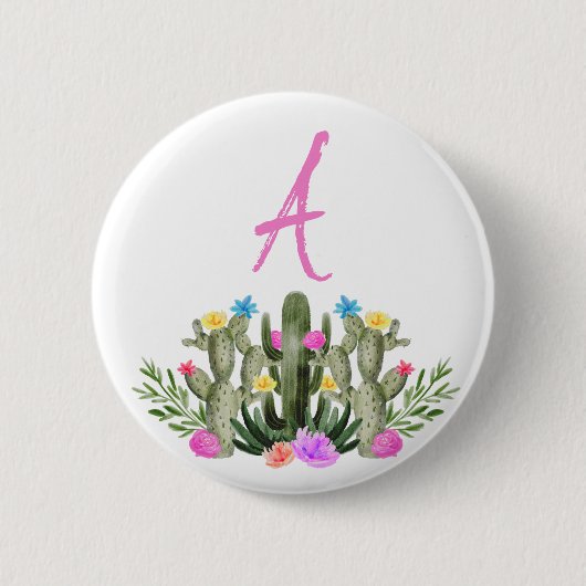 Final Fiesta Personalized Ronde Button 5,7 Cm (Voorkant)