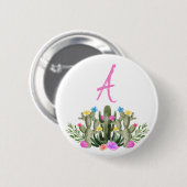 Final Fiesta Personalized Ronde Button 5,7 Cm (Voorkant /achterkant)